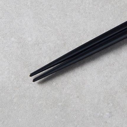 Pałeczki Lakier drewniane, czarne MIJ - zdjęcie 2