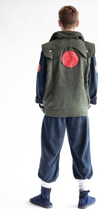 Coolchange Kostium Cosplay Kakashi Hatake Mundur Ninja Z Kamizelką Rozmiar Xxl - zdjęcie 2