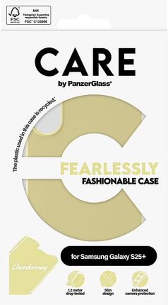 Panzerglass Etui Care By Fashion Do Galaxy S25 Plus Żółte - zdjęcie 4