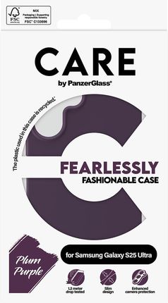 Panzerglass Etui Care By Fashion Do Galaxy S25 Ultra Fioletowe - zdjęcie 4