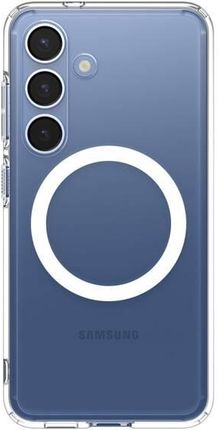 Spigen Etui Ultra Hybrid Mag Do Galaxy S25 Plus Clear White - zdjęcie 6