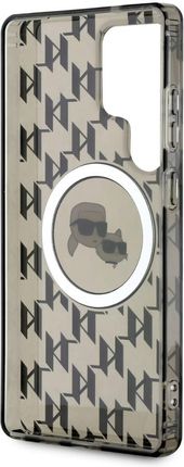 Karl Lagerfeld Etui Button K Ch Heads On Kl Magsafe Do Galaxy S25 Ultra Przydymione Wzorzyste - zdjęcie 3
