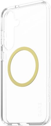 Panzerglass Etui Care By Flagship Urban Combat Qi Do Galaxy S25 Plus Przezroczysto Żółte - zdjęcie 2