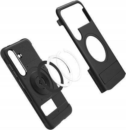 Spigen Etui Slim Armor Mag Magsafe Do Samsung Galaxy S25 Czarny - zdjęcie 4