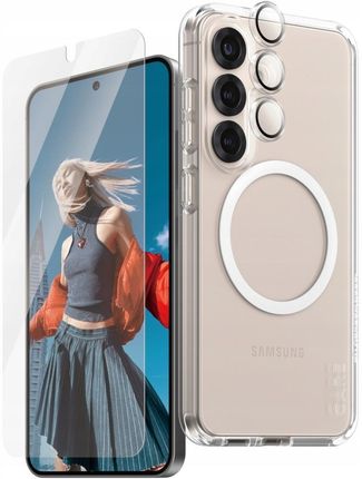 Panzerglass Etui Flagship 3W1 Do Samsung Galaxy S25 Szkło Na Obiektyw - zdjęcie 2
