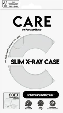 Panzerglass Etui Care By Fashion X Ray Do Samsung Galaxy S25 Przezroczysty - zdjęcie 2
