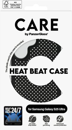 Panzerglass Etui Care By Feature Heat Beat Do Samsung Galaxy S25 Ultra Czarny - zdjęcie 2