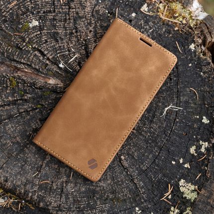 Spacecase Etui Skórzane Z Klapką Do Galaxy S25 Ultra Portfel Case Pokrowiec - zdjęcie 2