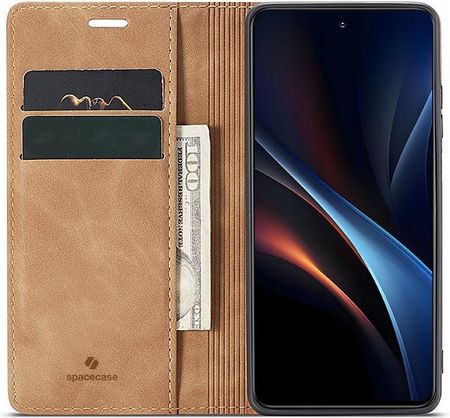 Spacecase Etui Skórzane Z Klapką Do Galaxy S25 Ultra Portfel Case Pokrowiec - zdjęcie 6