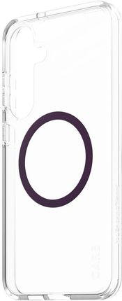 Panzerglass Etui Care By Flagship Urban Combat Purple Qi Do Samsung Galaxy S25 Przezroczysty - zdjęcie 2