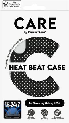 Panzerglass Etui Care By Feature Heat Beat Do Samsung Galaxy S25 Czarny - zdjęcie 3