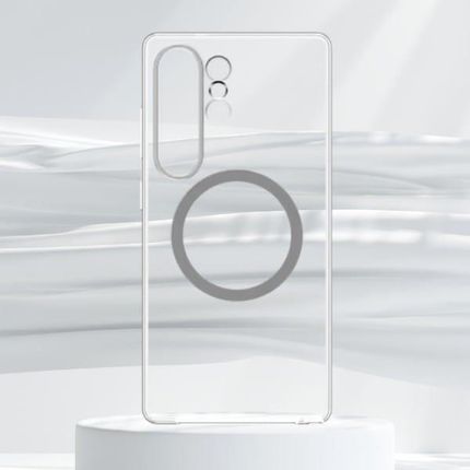 Samsung Etui Clear Magnet Do Galaxy S25 Ultra Przezroczysty - zdjęcie 3