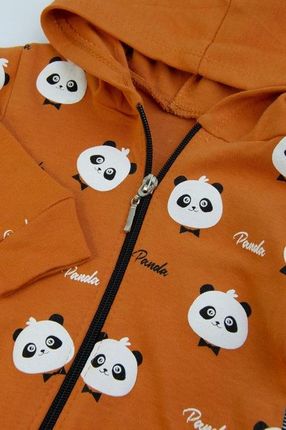 KOMPLET niemowlęcy dla chłopca DZIECIĘCY panda 74 - zdjęcie 4