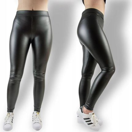 SPODNIE LATEKSOWE SKÓRZANE GETRY LEGGINSY 3XL/4XL - zdjęcie 5