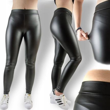 SPODNIE LATEKSOWE SKÓRZANE GETRY LEGGINSY 3XL/4XL - zdjęcie 4