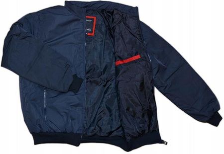 DUŻA MĘSKA KURTKA PRZEJŚCIOWA OLD STAR (GRANAT) 4XL - zdjęcie 2