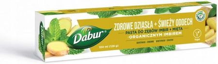 Pasta do zębów Org Ginger Mint Dabur 100 ml - zdjęcie 5