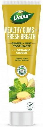 Pasta do zębów Org Ginger Mint Dabur 100 ml - zdjęcie 4