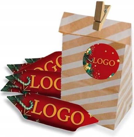 Zdjęcie Candy Pixel Krówki Reklamowe Z Logo W Torebkach Kraft 50Kpl - Mysłowice