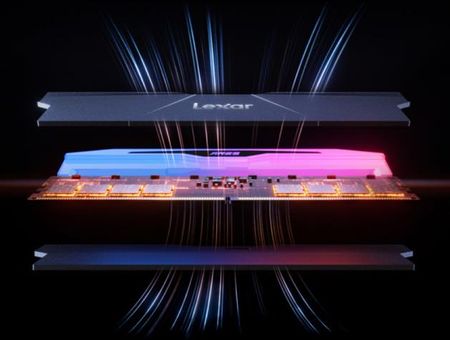 Pamięć Lexar ARES RGB Black DDR5 32GB (2x16GB) 6000MHz CL28 LD5U16G60C28BR-RGD - zdjęcie 2