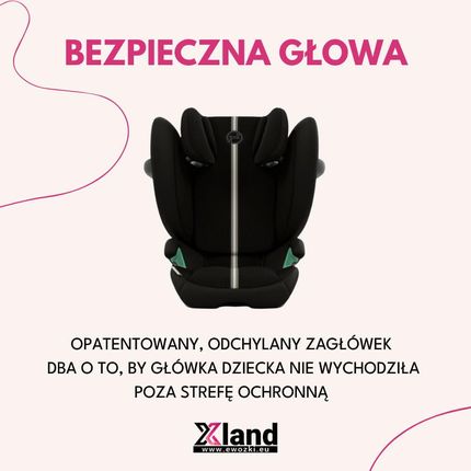Cybex Solution G2 Składany 15-50Kg Plus Stone Grey - zdjęcie 6