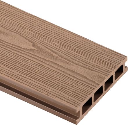 Deska Tarasowa Kompozytowa Bergdeck S140 Teak 400x14x2,5cm BB1407 - zdjęcie 2