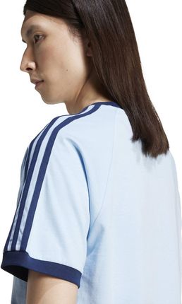 Koszulka męska adidas 3-STRIPES niebieska JN7018 - zdjęcie 2