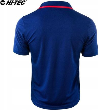 Koszulka polo męska HI-TEC SITE T-shirt polówka termoaktywna sportowa L - zdjęcie 2