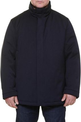 Elegancka kurtka jesienno zimowa MAXFORT granatowa - zdjęcie 2