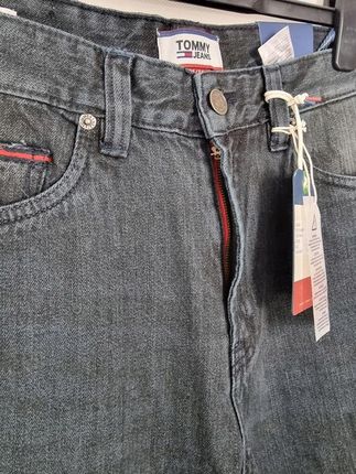 B3697 MĘSKIE SPODNIE JEANS STRAIGHT RONNIE TOMMY HILFIGER JEANS 33/32 - zdjęcie 2