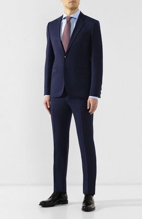 HUGO BOSS garnitur granatowy slim fit r. 48 AAA1 - zdjęcie 2
