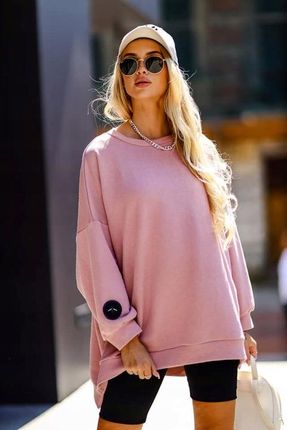 Bluza oversize mucha różowa Me Gusta - zdjęcie 3