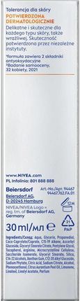 Nivea V Cellular Daily Uv Serum Rozświetlające Z Witaminą C 30ml - zdjęcie 3