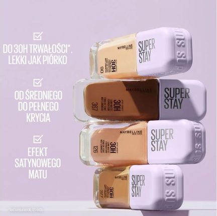 Maybelline Super Stay Lumi Matte Podkład W Płynie 118 35Ml - zdjęcie 5