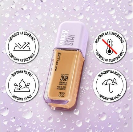 Maybelline Super Stay Lumi Matte Podkład W Płynie 118 35Ml - zdjęcie 4