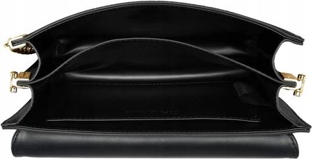Ochnik Czarna torebka damska z monogramem TOREC-0536B-99 - zdjęcie 3