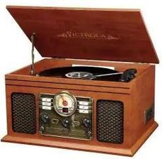 Zdjęcie Produkt z Outletu: Victrola Vta-200B-Mah-Int Manualny Napęd Paskowy Bluetooth Mahoń - Gryfów Śląski
