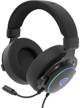 Produkt z Outletu: Genesis Neon 764 Nauszne Czarny - zdjęcie 2
