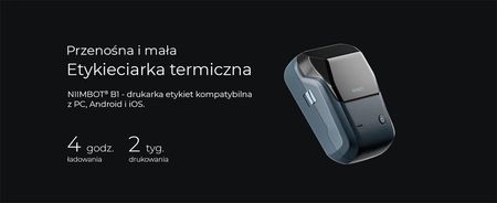 Niimbot Mobilna Drukarka Termiczna Do Etykiet B1 - zdjęcie 2
