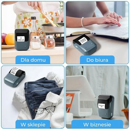 Niimbot Mobilna Drukarka Termiczna Do Etykiet B1 - zdjęcie 4