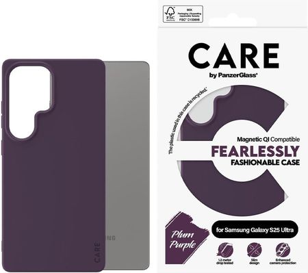 Panzerglass Care By Fearlessly Magnetic Do Galaxy S25 Ultra Ciemnofioletowe - zdjęcie 4