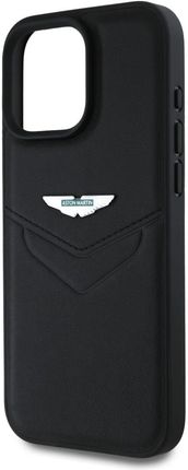Aston Martin Hc Leather Victory Design Do Iphone 16 Pro Max Czarny - zdjęcie 6