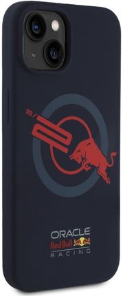 Red Bull Hc Silicone Orbr20 Logo Lining Do Iphone 15 Magsafe Granatowy - zdjęcie 3