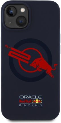 Red Bull Hc Silicone Orbr20 Logo Lining Do Iphone 15 Magsafe Granatowy - zdjęcie 4