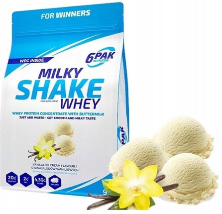 6Pak Nutrition Wpc 6Pak Milky Shake Whey 700g - zdjęcie 2