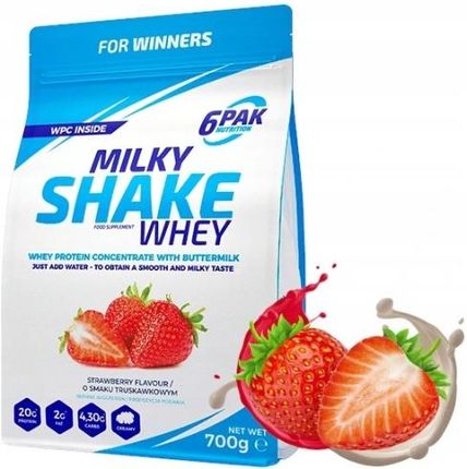 6Pak Nutrition Wpc 6Pak Milky Shake Whey 700g - zdjęcie 5