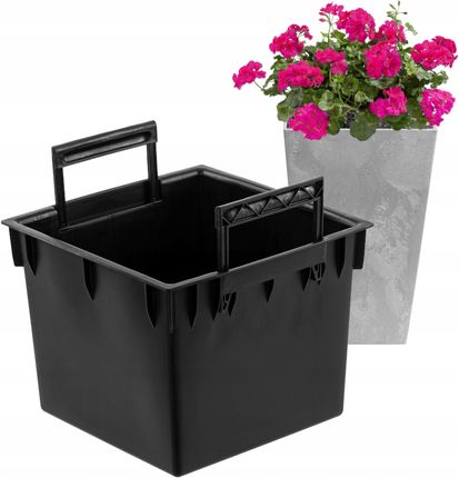 Wkład Doniczka Z Uchwytami 24X24cm 11L Do Doniczek Prosperplast H 44,9cm 1779122893 - zdjęcie 2