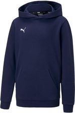 Zdjęcie Puma Bluza dla dzieci Puma teamGOAL 23 Casuals Hoody Jr granatowa 656711 06 - Nowe Brzesko