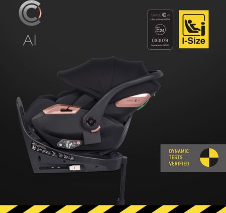 Cavoe AI + Baza Isofix Meteorite 0-13Kg Ece R129 I-Size - zdjęcie 4