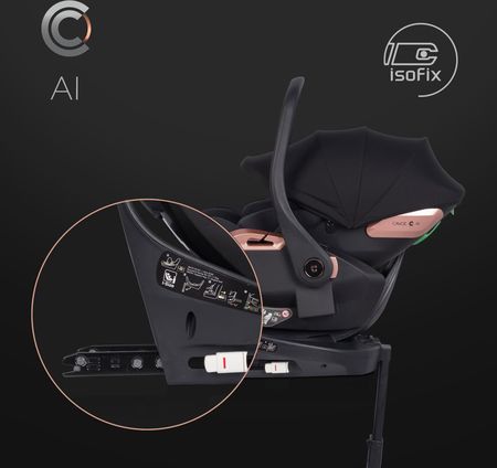 Cavoe AI + Baza Isofix Meteorite 0-13Kg Ece R129 I-Size - zdjęcie 6